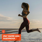 JBL Endurance Race TWS - Waterproof true wireless active sport earbuds, JBL Pure Bass Sound, Up to 30 hours of battery life, IP67 Waterproof and Dustproof, Ambient Aware & TalkThru (Black)