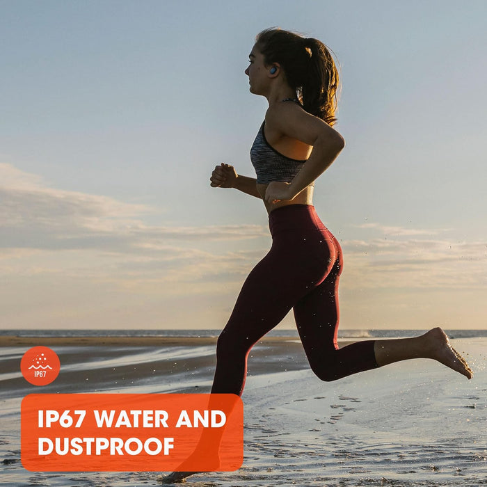 JBL Endurance Race TWS - Waterproof true wireless active sport earbuds, JBL Pure Bass Sound, Up to 30 hours of battery life, IP67 Waterproof and Dustproof, Ambient Aware & TalkThru (Black)