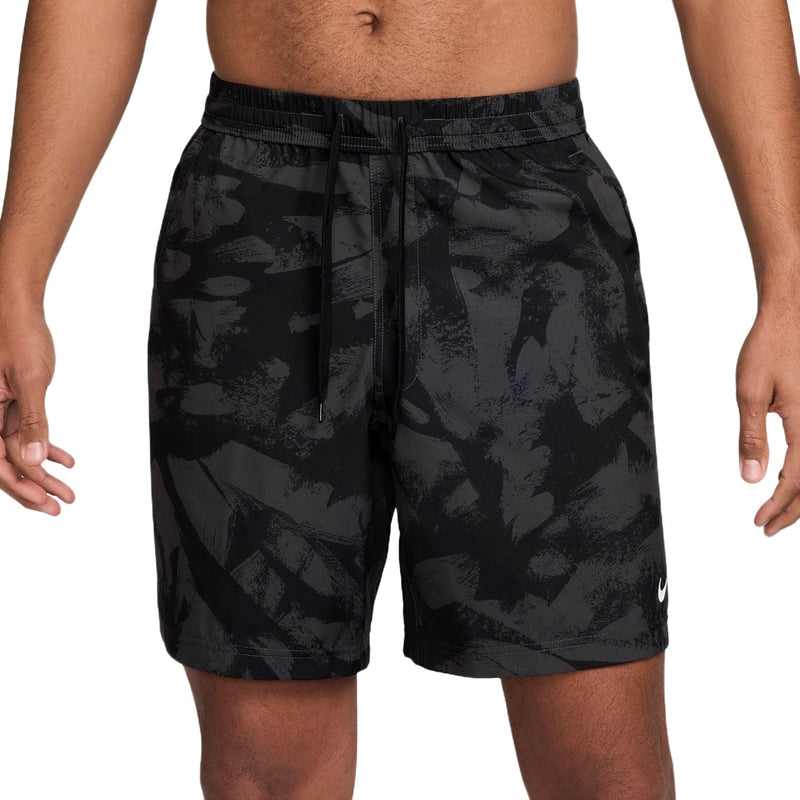 mens Dri-FIT Form 7" Ultra Light Print Shorts (pack of 1) - ANTHRACITE/(WHITE)