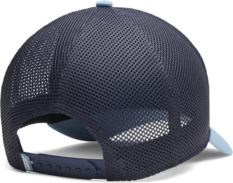 mens Blitzing Trucker Hat Hat - Blue Smoke / / Washed Navy