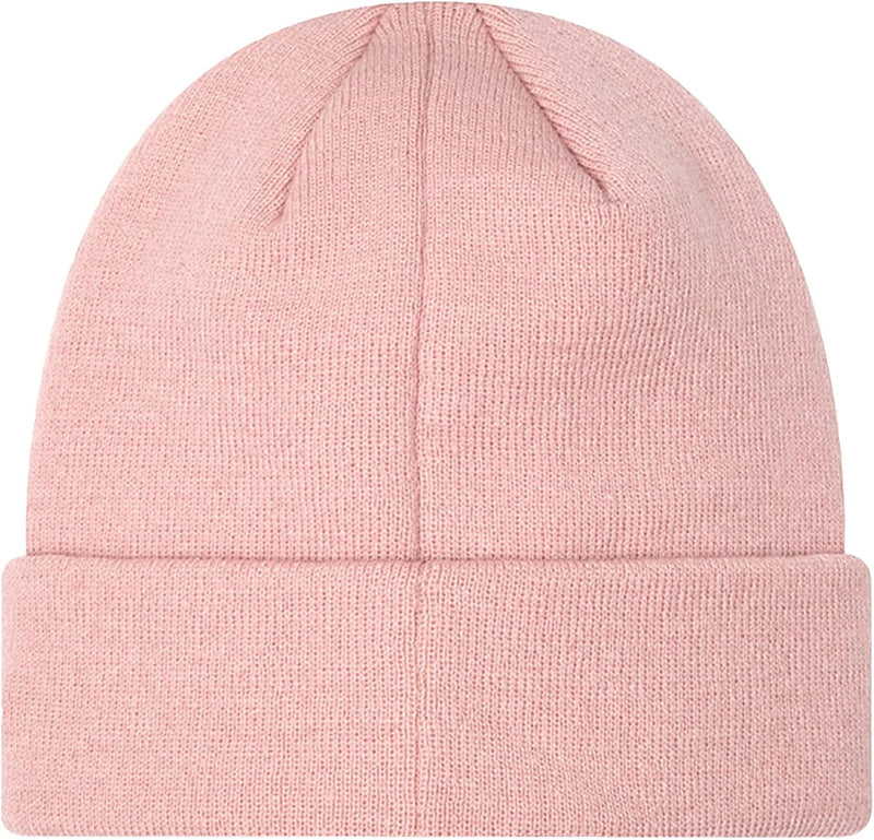 Metallic Cuff Beanie Neyyan Pkr Caps For Womens Pink One Size