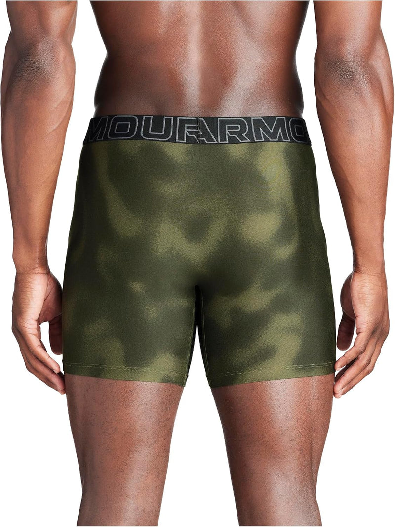 Under Armour mens Ua Performance Tech Boxerjock 6in 3-pack Boxer Briefs (pack of 3)
