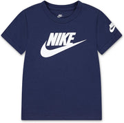 Unisex Kids Futura Evergreen TEES AND T-SHIRTS (pack of 1) - MIDNIGHT NAVY / WHITE