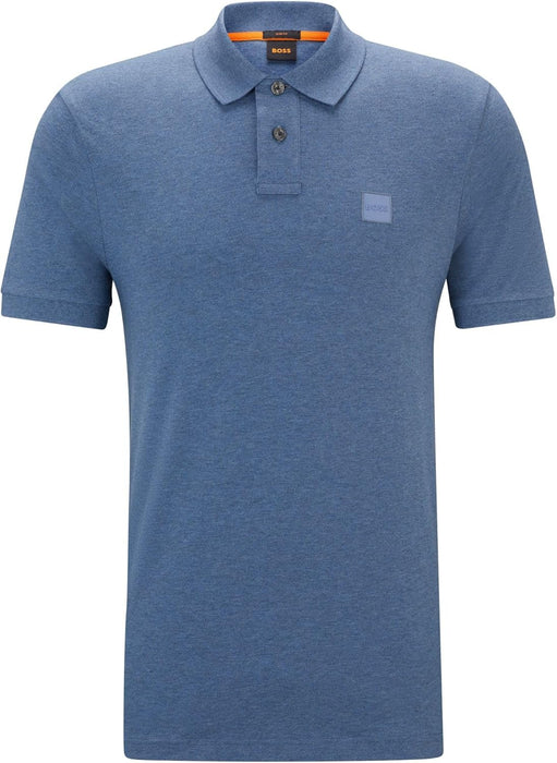 BOSS Men's Passenger Slim Fit Stretch Cotton Polo Shirt with Logo Patch