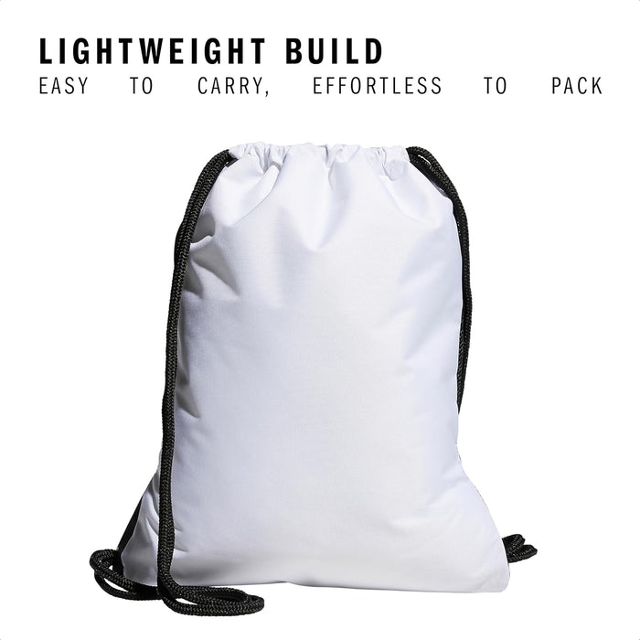 adidas Alliance Sackpack Drawstring Backpack Gym Bag