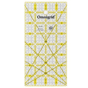 Omnigrid Ruler 1x6" - Rectangle 4" x 8"