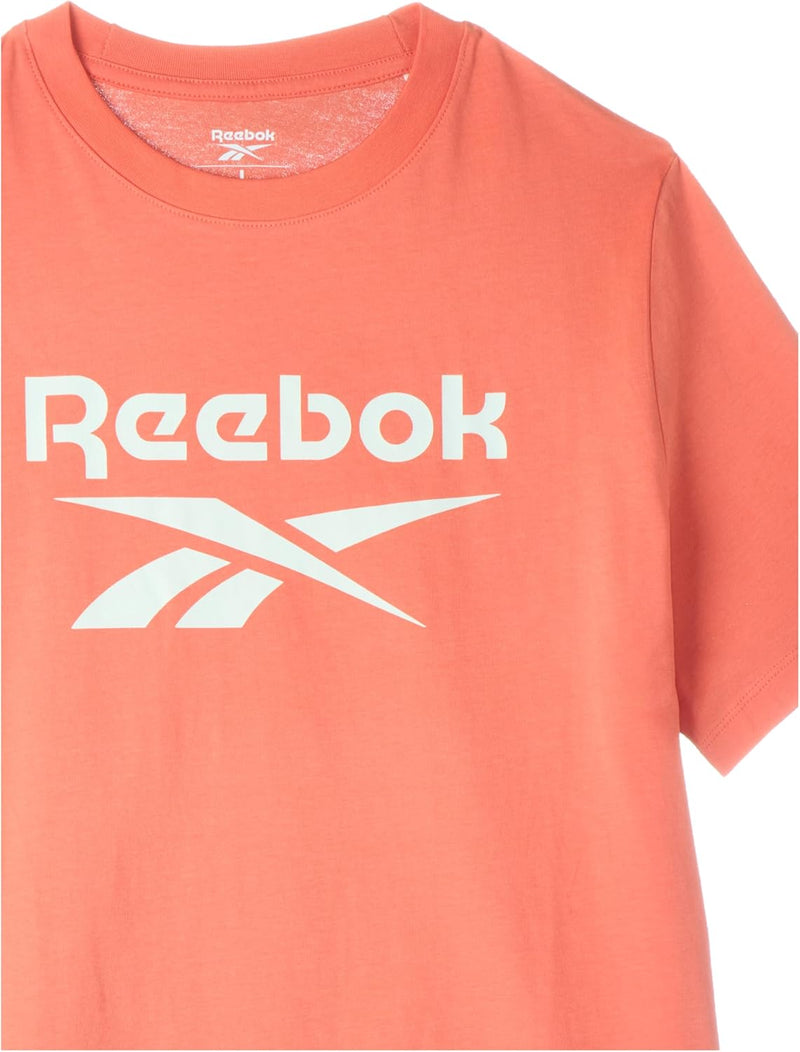 Identity Big Logo Women Supercharged Coral T-Shirts XS