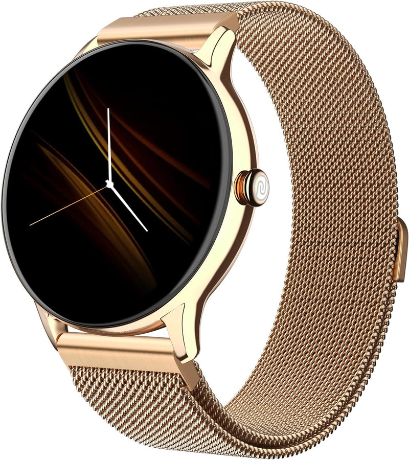 Noise Twist Go Round dial Smartwatch with BT Calling, 1.39" Display, Metal Build, 100+ Watch Faces, IP68, Activity Tracker, Oxymeter (SpO2), 24/7 Heart Rate Monitoring (Jet Black)
