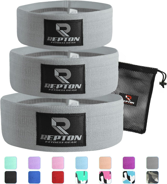 3 Sets Resistance Bands | Glutes, Hips and Legs Exercise Band | Ideal for Home Gym Fitness, Yoga, Pilates & Workout | Women and Men Non-Slip Booty Band | Physio Resistant Loop