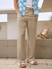 Trouser Pant for Men Loose Fit Man Track Pants Formal Causal Regular & Relaxed Cargo Summer Stretchable (Available in Plus Size and Combo Pack of 2) Beige (GL-TP-1119_BEIGE_30)
