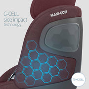 Maxi-Cosi Pearl 360 i-Size Infant Car Seat, 360 Swivel Car Seat, G-CELL Side Impact Protection, One-Hand Rotation, ClimaFlow, 0-4 Years, Authentic Red, 2 Year Warranty