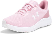 Women's UA Pursuit 4 Running Shoes womens Sneakers - Prime Pink / Pink Elixir / White