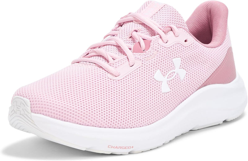Women's UA Pursuit 4 Running Shoes womens Sneakers - Prime Pink / Pink Elixir / White