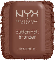 Buttermelt Bronzer, Powder Bronzer, 12 HR Wear, Fade Resistant & Transfer Resistant, Buildable, Vegan, Shade - All Butta'd Up, 1 Count - Do Butta