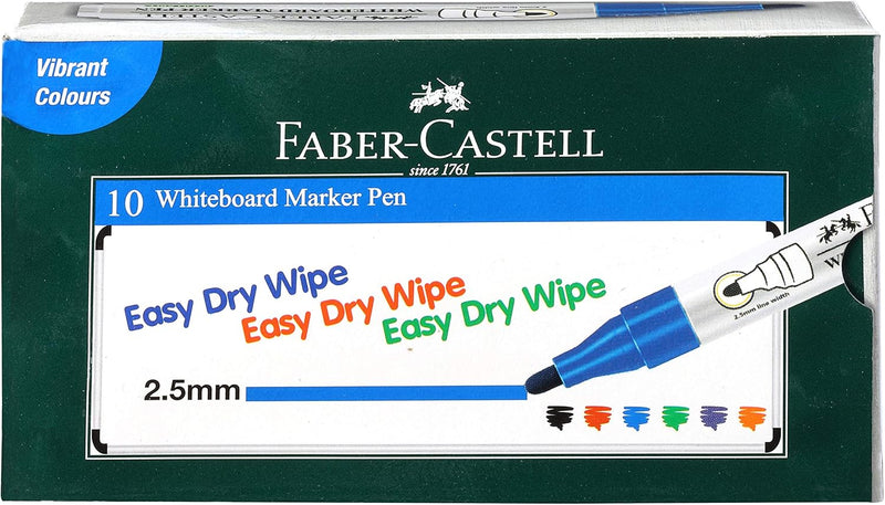 Faber-Castell Whiteboard Market - Pack of 6 (Assorted)