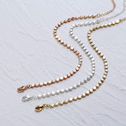 Dainty Gold Dot Bracelet for Women 14K Gold Plated Lightweight Chain Bracelet Cute Tiny Dot Bracelet Charm Bracelet Minimalist Handmade Jewelry Gift