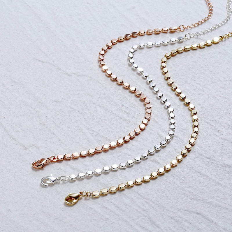 Dainty Gold Dot Bracelet for Women 14K Gold Plated Lightweight Chain Bracelet Cute Tiny Dot Bracelet Charm Bracelet Minimalist Handmade Jewelry Gift