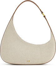 Women's Harlee Shoulder Bag - Brown Canvas