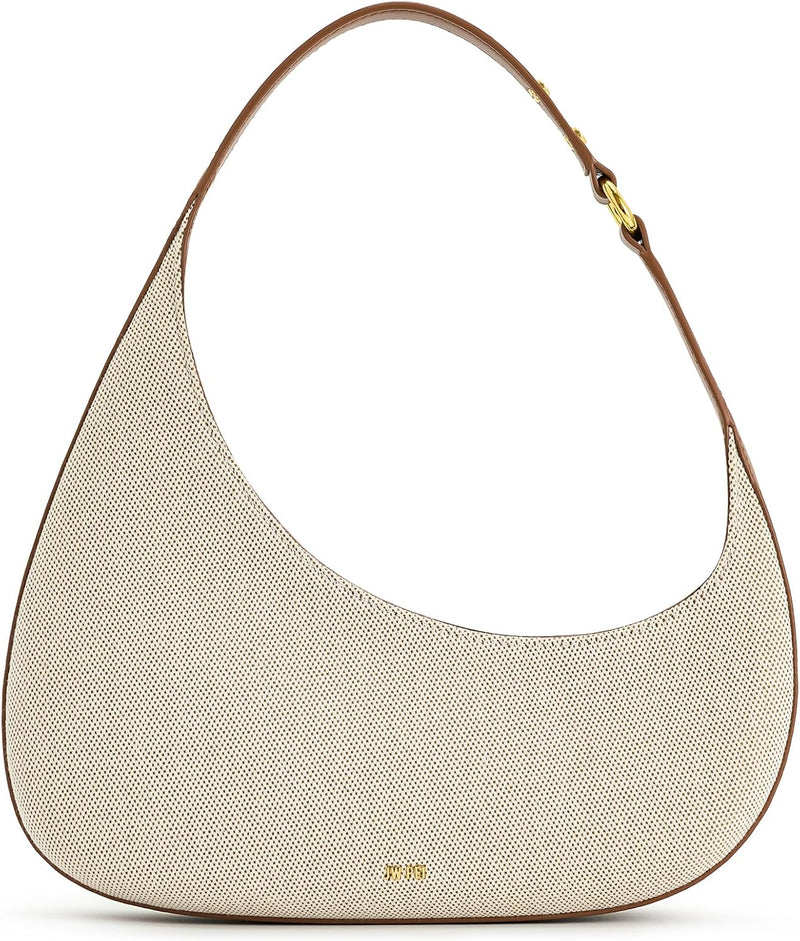 Women's Harlee Shoulder Bag - Brown Canvas