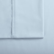 Serta Simply Clean Super Soft Hypoallergenic Stain Resistant Deep Pocket 3 Pieces Solid Bed Sheet Set, Twin XL, Silver Grey