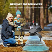 LIMOS Mini Drone with Camera 1080p HD Foldable Drone for Kids Adults with Carrying Case Battery 90 Adjustable Lens Altitude Hold One Key Takeoff 360 Flip Toy Gift