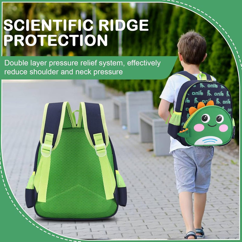 Kids Backpack Child School Bag Cute Cartoon Toddler Backpack Toddler Boys Girls Kids Cat Puppy Dinosaur Backpack Kindergarten Schoolbag Daypack for Boy Girl Old, M