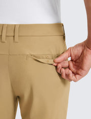 CRZ YOGA Men's All Day Comfy Golf Pants - 28"/30"/32"/34" Quick Dry Lightweight Work Casual Trousers with Pockets