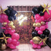 AM ANNA Gold Shimmer Wall Backdrop for Party, Gold Sequin Backdrop,Gold Glitter Wall Backdrop 30 Pieces,Square Glitter Wall Panels Shimmer Backdrop Valentine's Day Decoration, Birthdays, Weddings