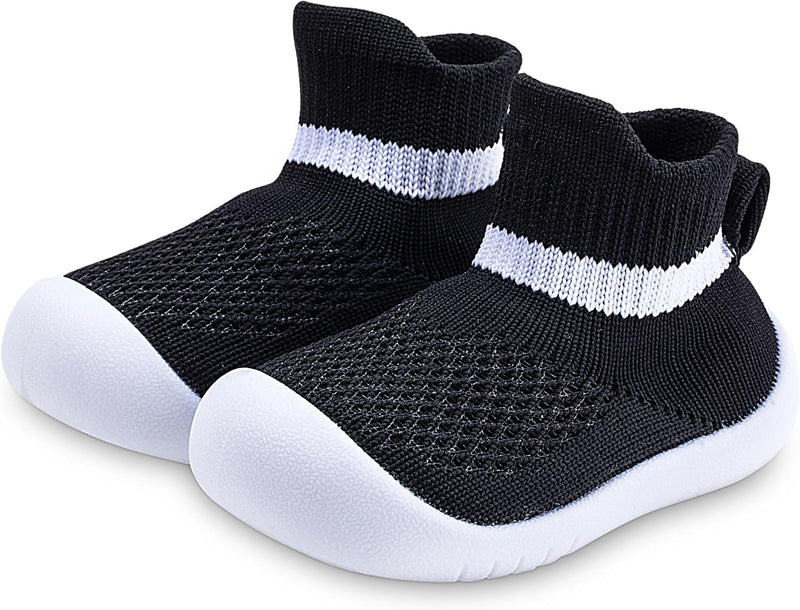 Baby Toddler Non-Skid Sock Shoes Indoor Slipper Breathable Cotton Mesh Lightweight Sole Infant Boy Girls Kids Children