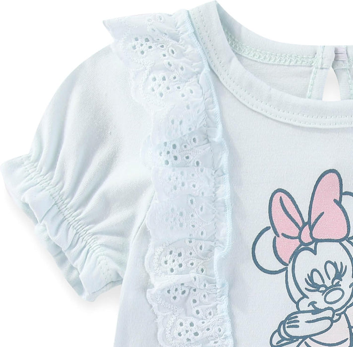 Disney Minnie Mouse Baby Girls Top and Ribbed Legging Pants Set for Infants