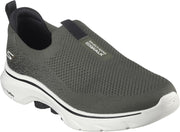 GO WALK 7 mens SHOES - Olive And Black Textile