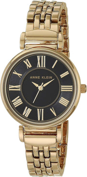 Women's Bracelet Watch - Gold/Black