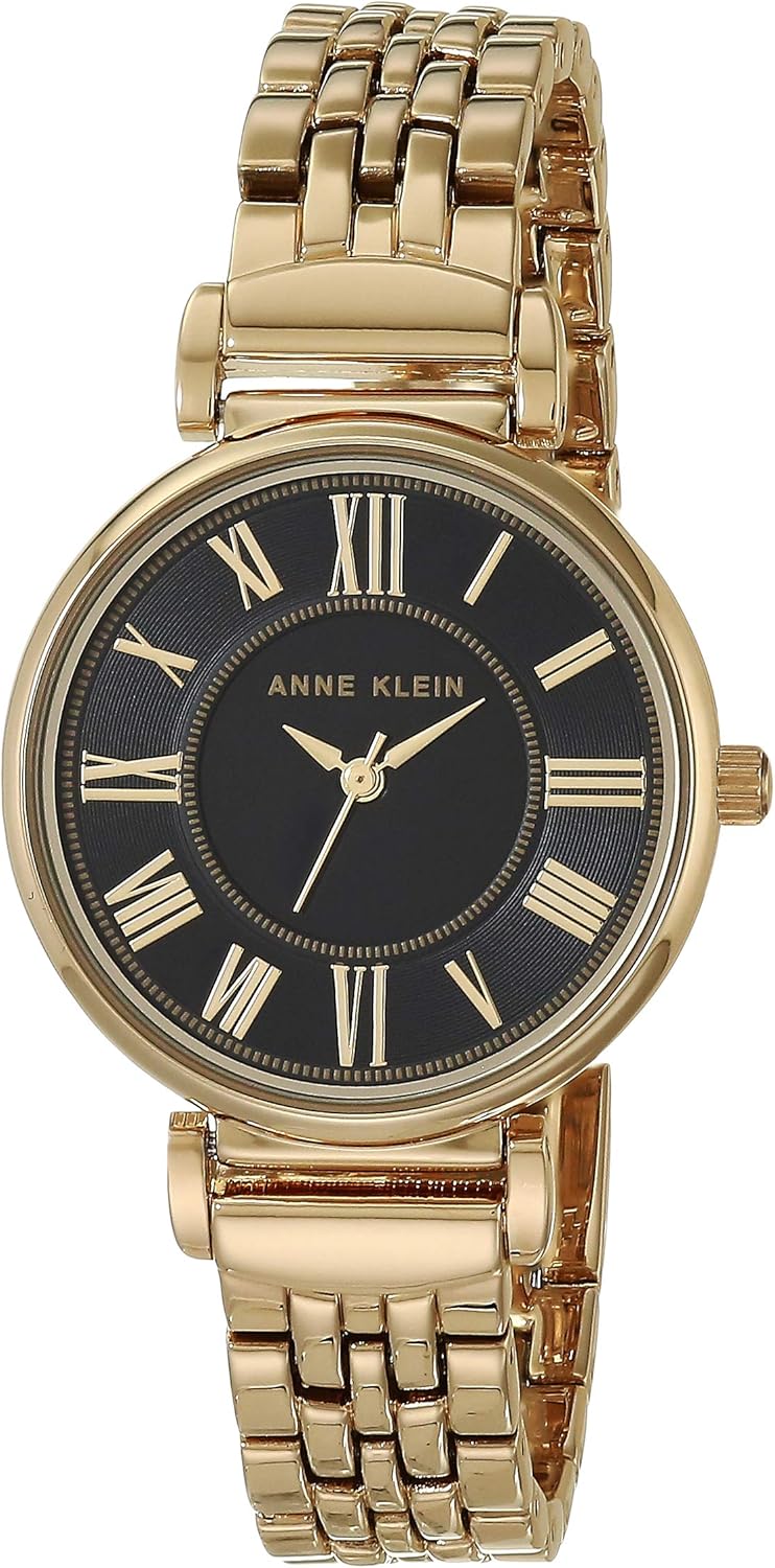 Women's Bracelet Watch - Gold/Black