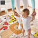 Sulfar Foldable Baby Playmat 180x200cm – Non-Slip XPE Foam Crawling Mat for Kids & Babies | Thick, Waterproof, Double-Sided Baby Carpet for Nursery & Playroom (Pack of 1)