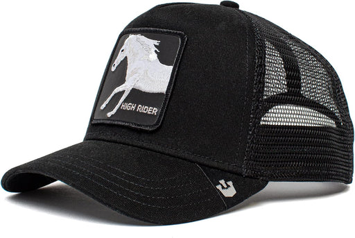 unisex-adult The Farm Unisex Baseball Trucker Hat Baseball Cap - Trucker-Ride-High-Black-#32725