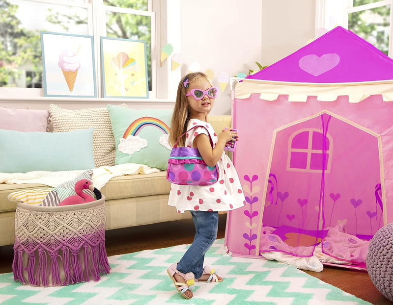 Battat Makeup & Beauty Set Dress Up Fashion Accessories Pretend Play Toys For Kids Ages 3 Years Old & Up Princess Purse Set - Purse Set