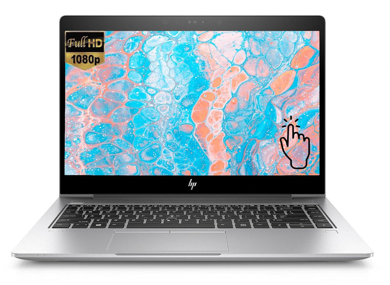 HP EliteBook 840 G6 Business Laptop with Backlit Keyboard, 14in FHD (1920x1080) Notebook, Intel Core i5-8365U up to 4.1GHz, 16GB RAM, 512GB SSD, Win10 Pro, Touchscreen (Renewed)