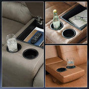 OUNONA 2pcs Recliner-Handles Cup Holder Replacement Insert for Sofa Boat Rv Couch Car Truck Poker Table