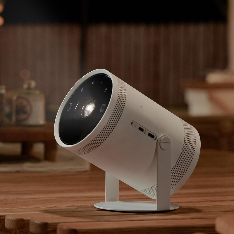 Samsung 30-100 Inch Samsung, LSP3C, Full HD, All Round Design, Instant Setup, Premium 360 Sound, Smart Experience, The Freestyle 2nd Gen Projector, SP-LFF3CLAXXZN (2023 - UAE Version)