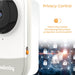 Chillax baby - Daily Baby-WiFi Streaming 2-Way Talk 4.3" Screen Baby Monitor with Secured HD Camera (720p)& Night Vision-Powered by 5GenCare