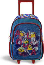 Minions Aloha Buddies 18" 5in1 Trolley BackPack Set