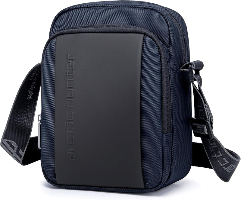 Arctic Hunter Premium Unisex Sling Bag Water Resistant Polyester Cross Body Bag with Anti-Theft Design for Travel Business Daily Casual, K00542 - Blue