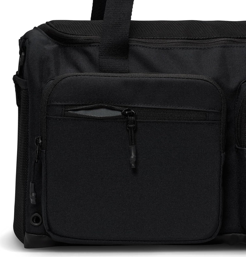 Nike Utility S Power - 2.0 Duffel Bags For Mens Black/Black/(White) Misc