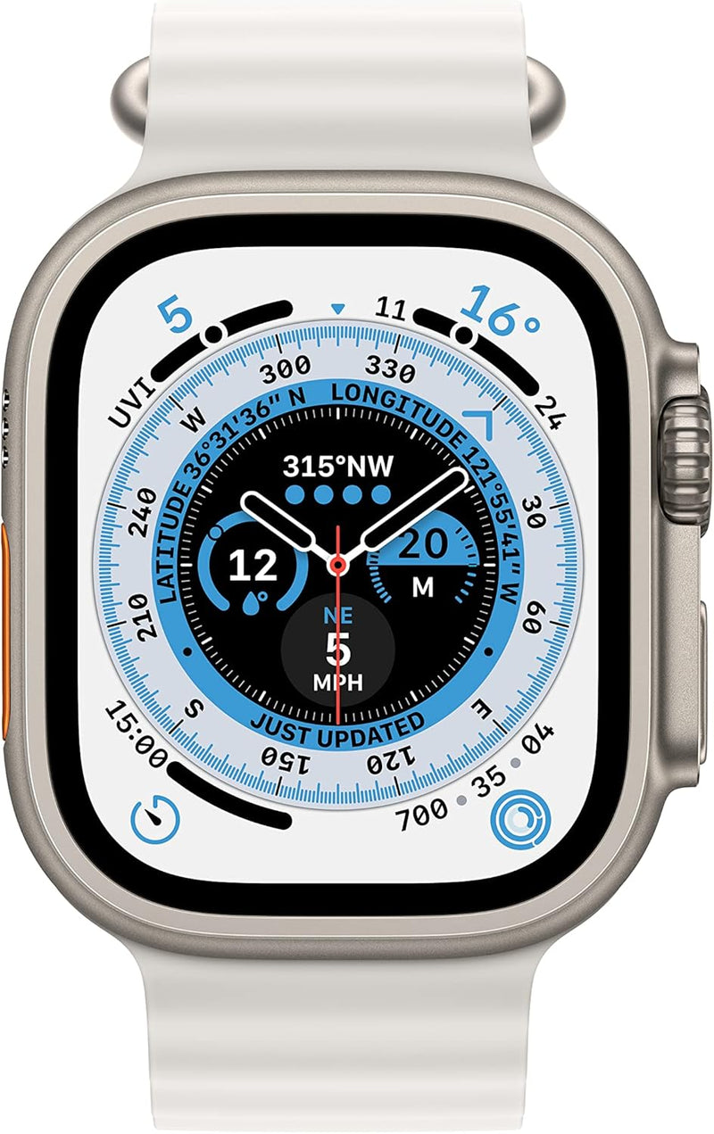 Apple Watch 49mm White Ocean Band Extension