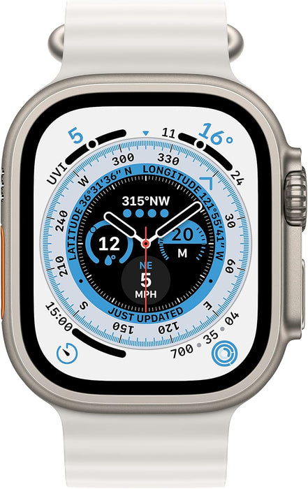 Apple Watch 49mm White Ocean Band Extension