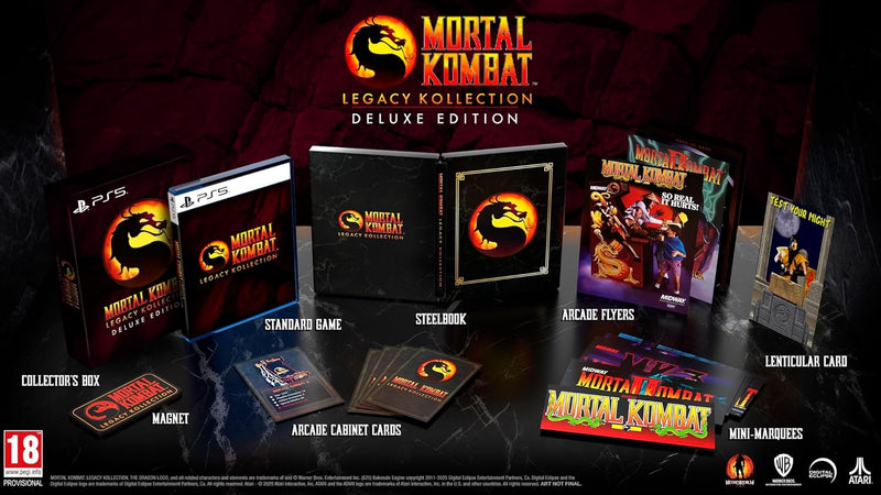 PS5 Mortal Kombat: Legacy Kollection - Deluxe Edition UAE Version