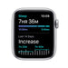 Apple Watch SE (GPS + Cellular, 44mm) - Silver Aluminium Case with White Sport Band