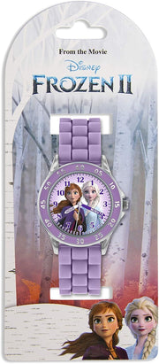 Disney Frozen 2 Purple Silicon Strap Watch FZN9505