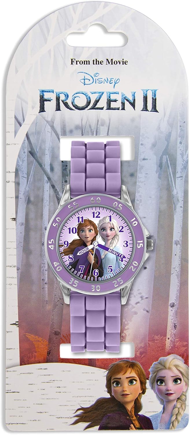 Disney Frozen 2 Purple Silicon Strap Watch FZN9505