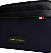 Men's TH Nylon WASHBAG AM0AM13746 Washbag, Blue (Space Blue), One Size